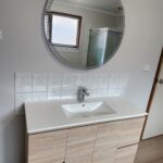 Install vanity unit